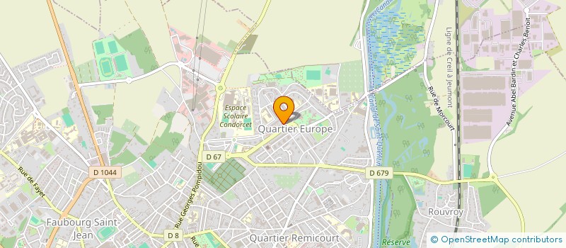 localisation de l'entreprise MADAME MARGAUX JANIAK  SAINT-QUENTIN