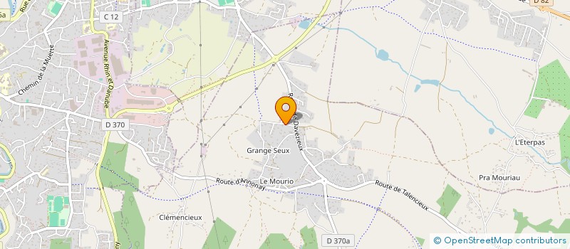 localisation de l'entreprise MADAME MARGAUX JURDIC  VERNOSC-LES-ANNONAY