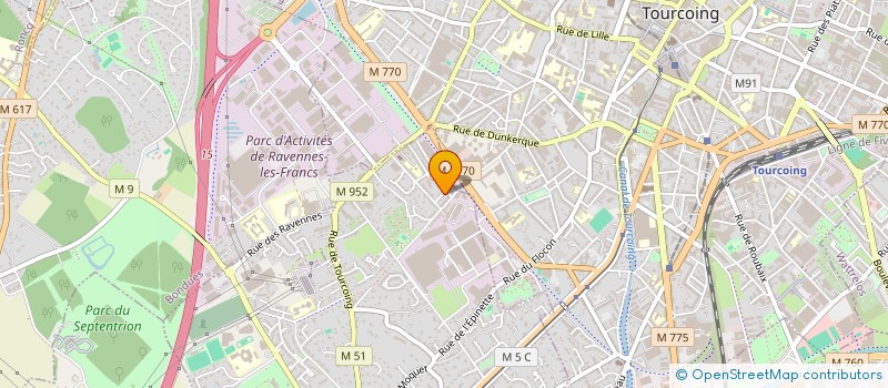 localisation de l'entreprise MADAME MARGAUX KOZAK  WAMBRECHIES