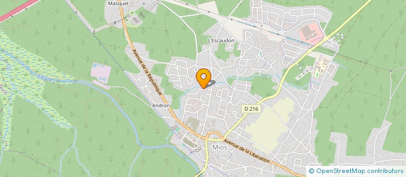 localisation de l'entreprise MADAME MARGAUX LABAN  MIOS