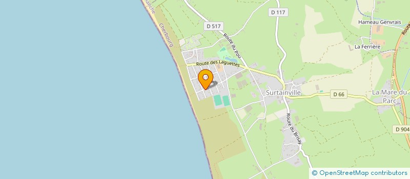 localisation de l'entreprise MADAME MARGAUX LABRUNIE  SURTAINVILLE