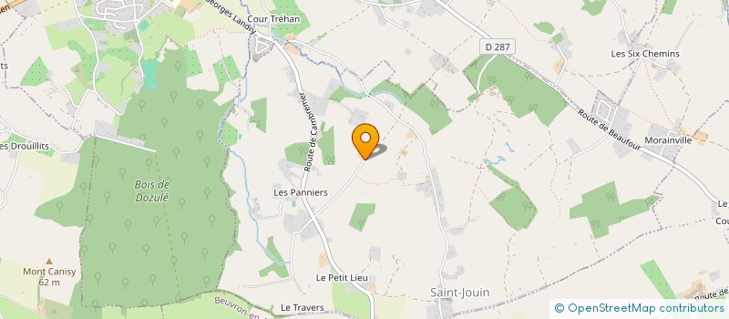 localisation de l'entreprise MADAME MARGAUX LACHER  SAINT-JOUIN