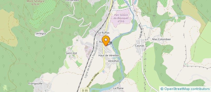 localisation de l'entreprise MADAME MARGAUX LAKHOUA  LA TOUR-SUR-ORB