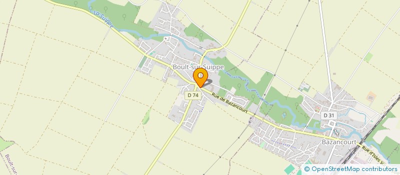 localisation de l'entreprise MADAME MARGAUX LALONDRELLE  BOULT-SUR-SUIPPE