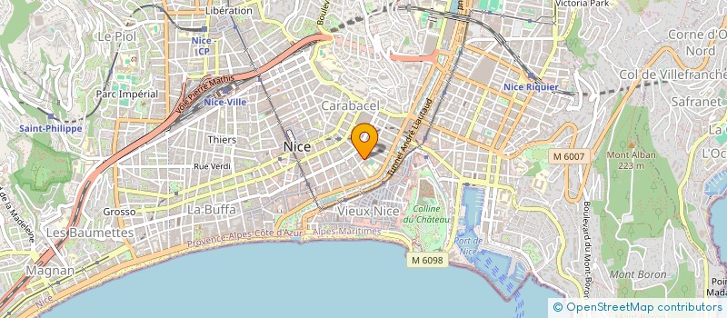 localisation de l'entreprise MADAME MARGAUX LARABI  NICE