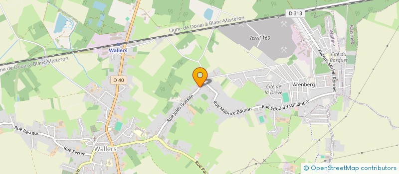 localisation de l'entreprise MADAME MARGAUX LAROCHE  WALLERS