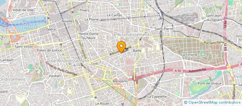 localisation de l'entreprise MADAME MARGAUX LASSALLE  MARSEILLE