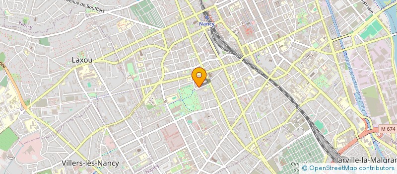 localisation de l'entreprise MADAME MARGAUX LAURENT  NANCY