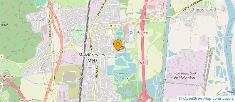 localisation de l'entreprise MADAME MARGAUX LAUTERBACH  MAIZIERES-LES-METZ