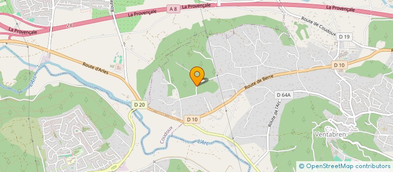 localisation de l'entreprise MADAME MARGAUX LE BRUN  VENTABREN