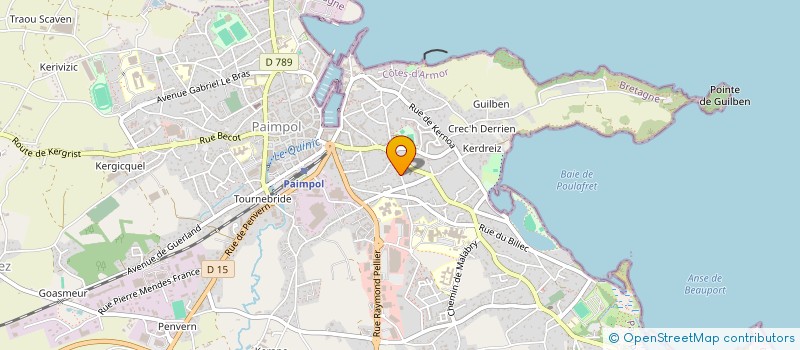 localisation de l'entreprise MADAME MARGAUX LE SAUX  PAIMPOL