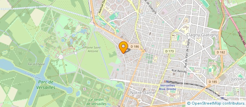 localisation de l'entreprise MADAME MARGAUX LE THUC à VERSAILLES