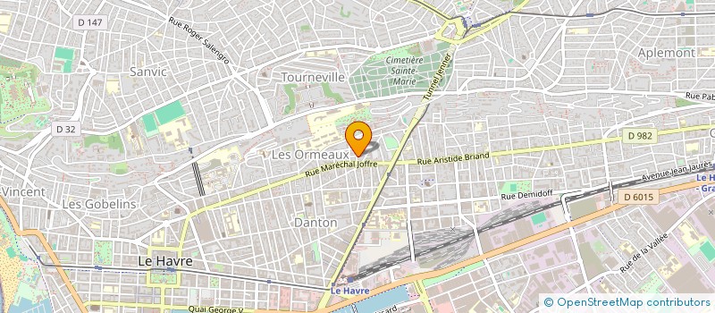 localisation de l'entreprise MADAME MARGAUX LEBEGUE  LE HAVRE