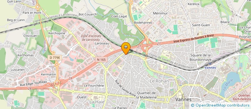 localisation de l'entreprise MADAME MARGAUX LEBIGOT à VANNES