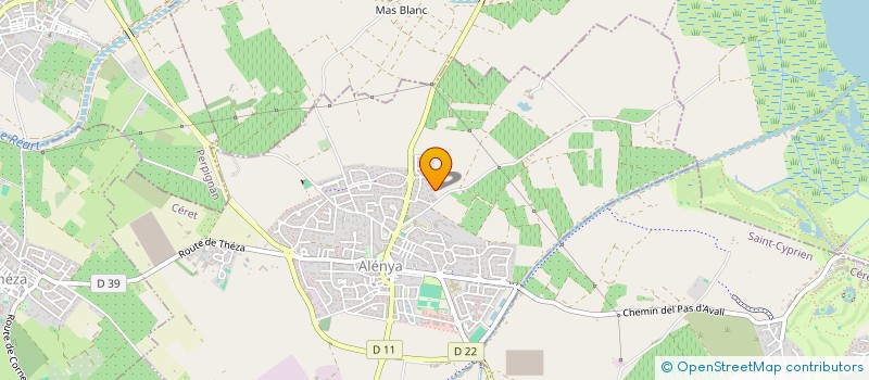 localisation de l'entreprise MADAME MARGAUX LEBOUCHER  ALENYA