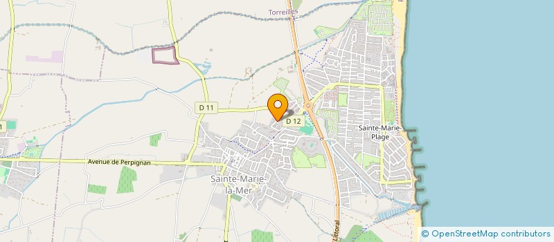 localisation de l'entreprise MADAME MARGAUX LEBRANCHU  SAINTE-MARIE-LA-MER