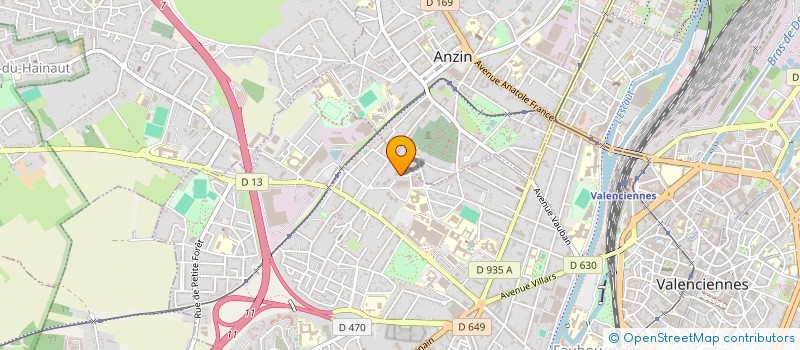 localisation de l'entreprise MADAME MARGAUX LEFEBVRE à VALENCIENNES