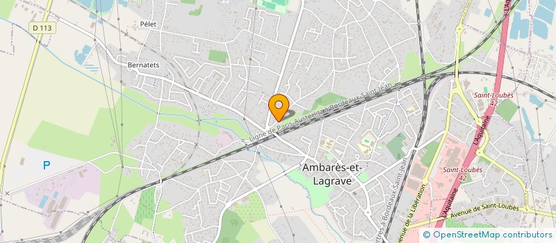 localisation de l'entreprise MADAME MARGAUX LEFRANC à AMBARES-ET-LAGRAVE