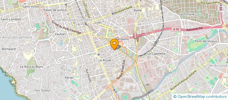 localisation de l'entreprise MADAME MARGAUX LEGRAND  MARSEILLE