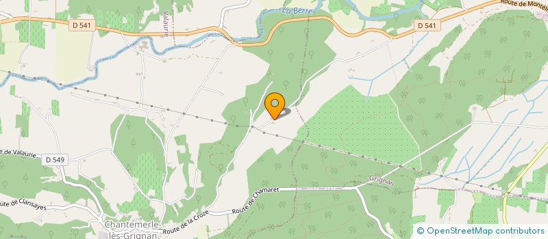 localisation de l'entreprise MADAME MARGAUX LEGRAND  CHANTEMERLE-LES-GRIGNAN