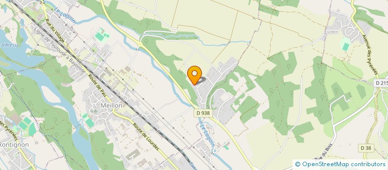 localisation de l'entreprise MADAME MARGAUX LEGRAND  MEILLON