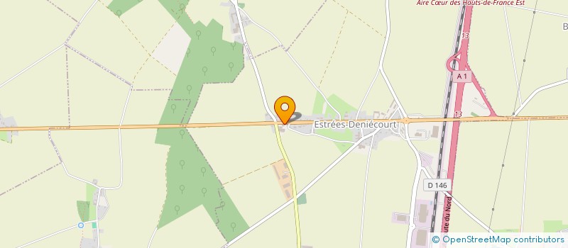 localisation de l'entreprise MADAME MARGAUX LEGRIS  ESTREES-DENIECOURT