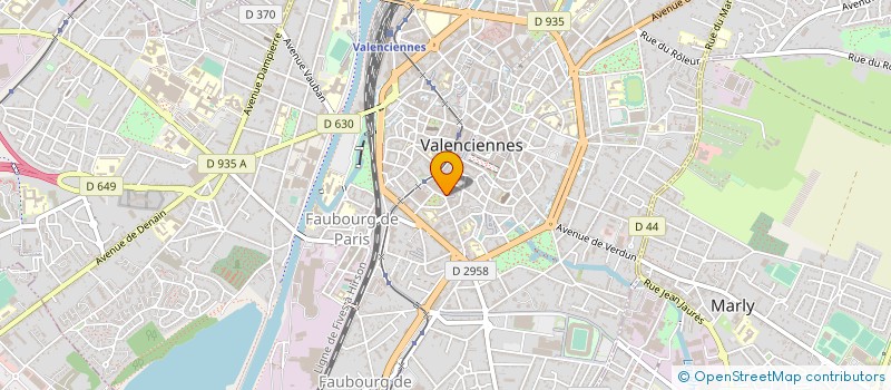 localisation de l'entreprise MADAME MARGAUX LEMOINE à VALENCIENNES