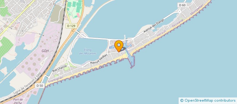 localisation de l'entreprise MADAME MARGAUX LENFANT à FRONTIGNAN