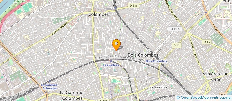 localisation de l'entreprise MADAME MARGAUX LEPRAT  COLOMBES