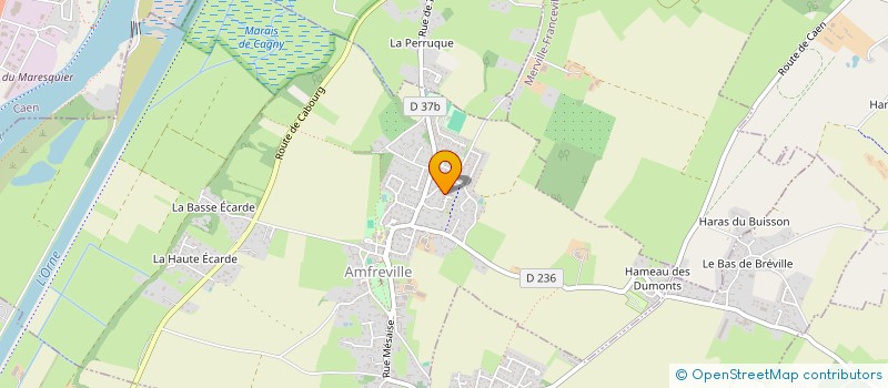 localisation de l'entreprise MADAME MARGAUX LETHEUIL  AMFREVILLE