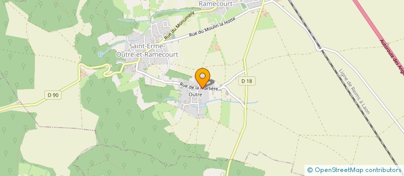 localisation de l'entreprise MADAME MARGAUX LEVEAU à SAINT-ERME-OUTRE-ET-RAMECOURT
