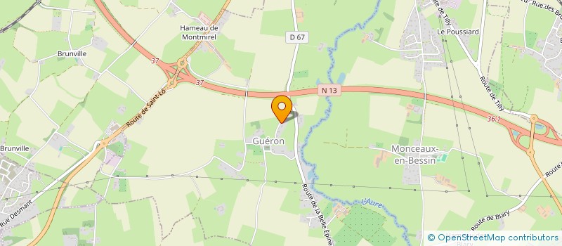 localisation de l'entreprise MADAME MARGAUX LLORCA  GUERON