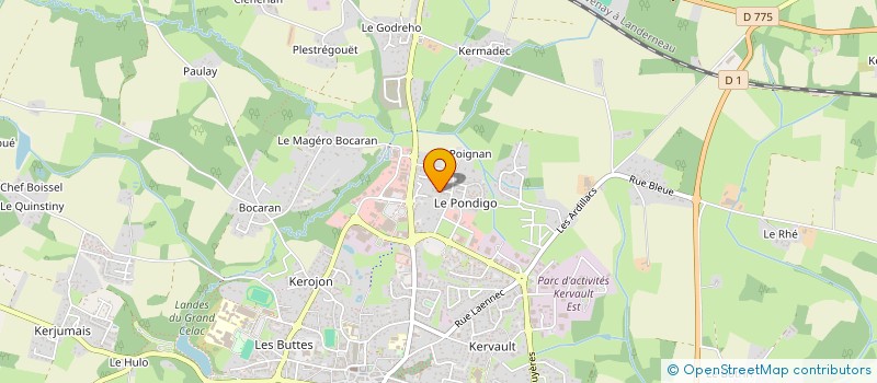 localisation de l'entreprise MADAME MARGAUX LORAI  QUESTEMBERT