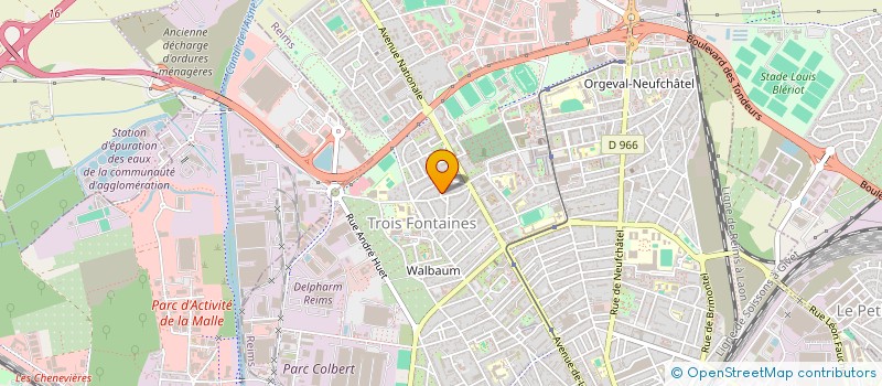 localisation de l'entreprise MADAME MARGAUX LORTHIOIR  REIMS