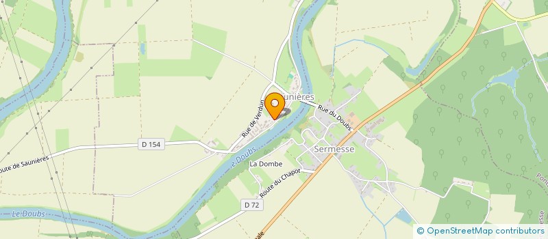 localisation de l'entreprise MADAME MARGAUX LOUDENOT  SAUNIERES