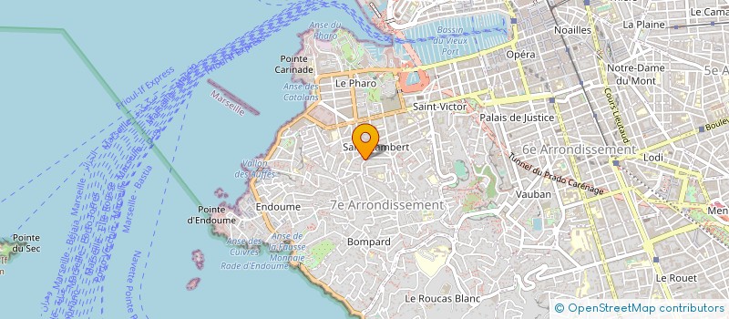 localisation de l'entreprise MADAME MARGAUX LOUVEAU à MARSEILLE 7EME