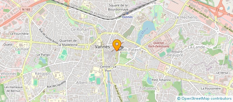 localisation de l'entreprise MADAME MARGAUX LUCAS à VANNES