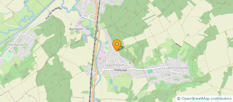 localisation de l'entreprise MADAME MARGAUX LUPO  TAGOLSHEIM