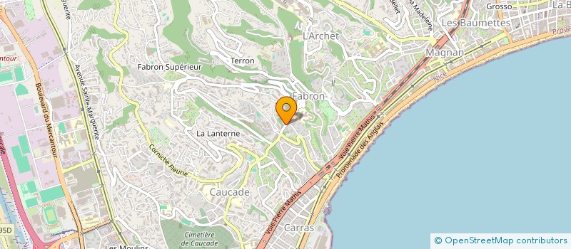 localisation de l'entreprise MADAME MARGAUX MADDALENA à NICE