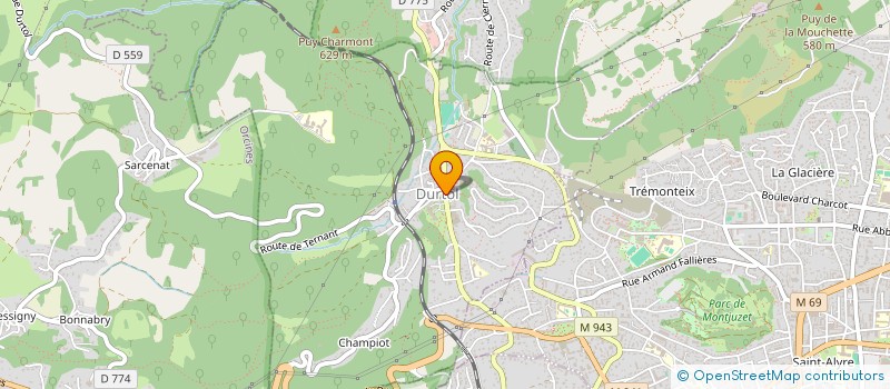 localisation de l'entreprise MADAME MARGAUX MARTIN  DURTOL