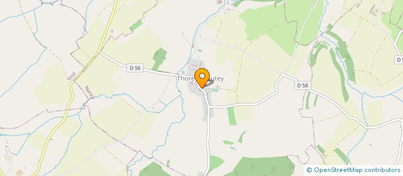 localisation de l'entreprise MADAME MARGAUX MAUVAIS  THOREY-LYAUTEY