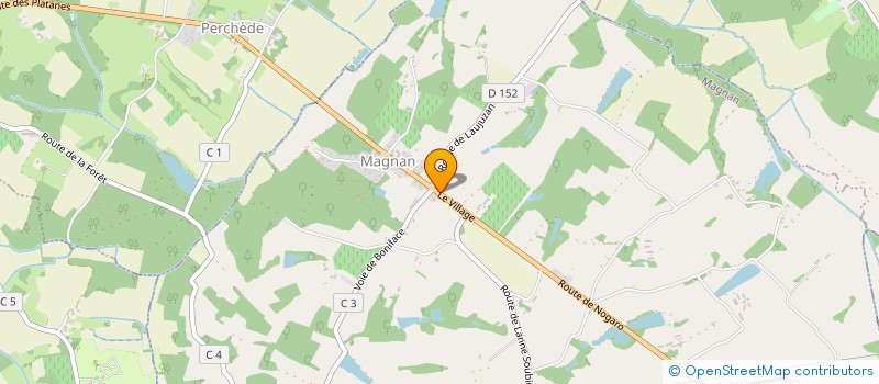 localisation de l'entreprise MADAME MARGAUX MILLEPIED  MAGNAN