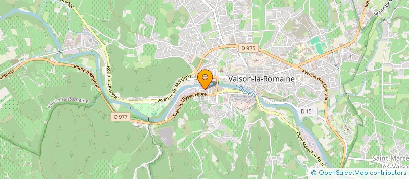 localisation de l'entreprise MADAME MARGAUX MOINIER à VAISON-LA-ROMAINE