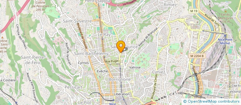 localisation de l'entreprise MADAME MARGAUX MONTEBELLO  NICE