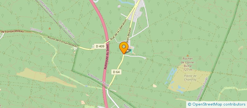 localisation de l'entreprise MADAME MARGAUX MOREL  ARBONNE-LA-FORET