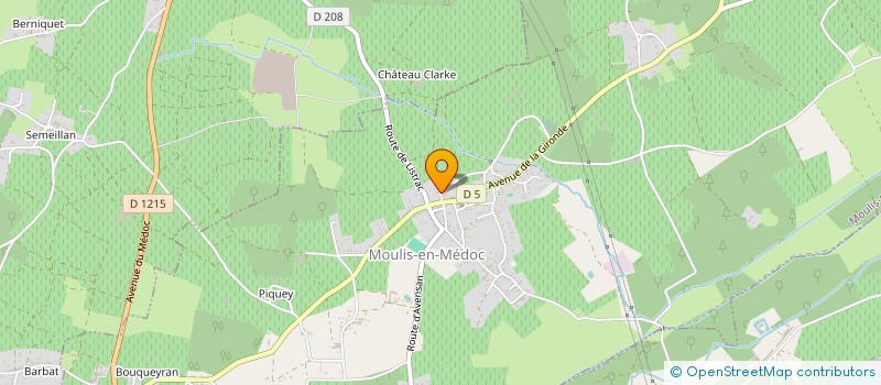 localisation de l'entreprise MADAME MARGAUX MORIN  MOULIS-EN-MEDOC