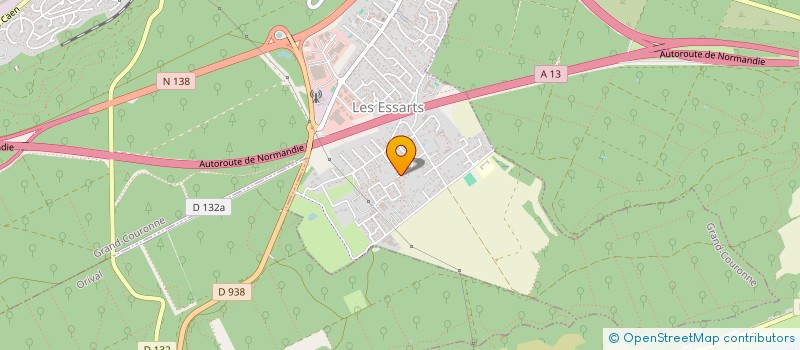 localisation de l'entreprise MADAME MARGAUX MORISSE  GRAND-COURONNE