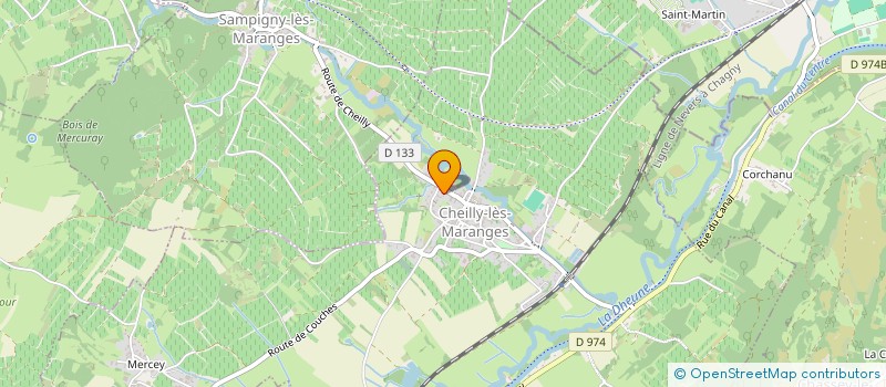 localisation de l'entreprise MADAME MARGAUX MOURAUX  CHEILLY-LES-MARANGES