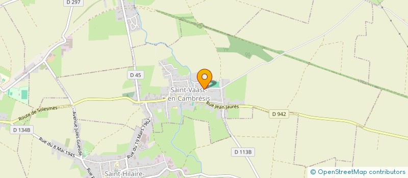 localisation de l'entreprise MADAME MARGAUX NOYELLE  SAINT-VAAST-EN-CAMBRESIS