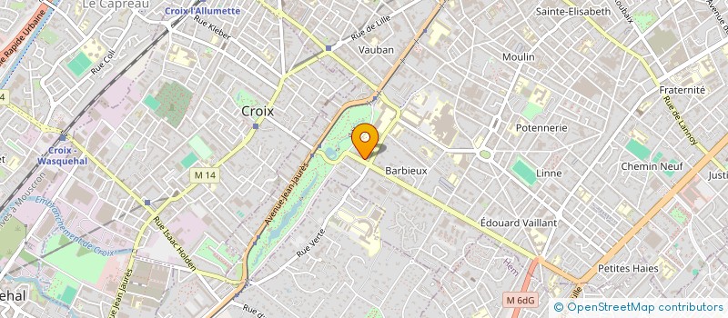 localisation de l'entreprise MADAME MARGAUX NYS à ROUBAIX
